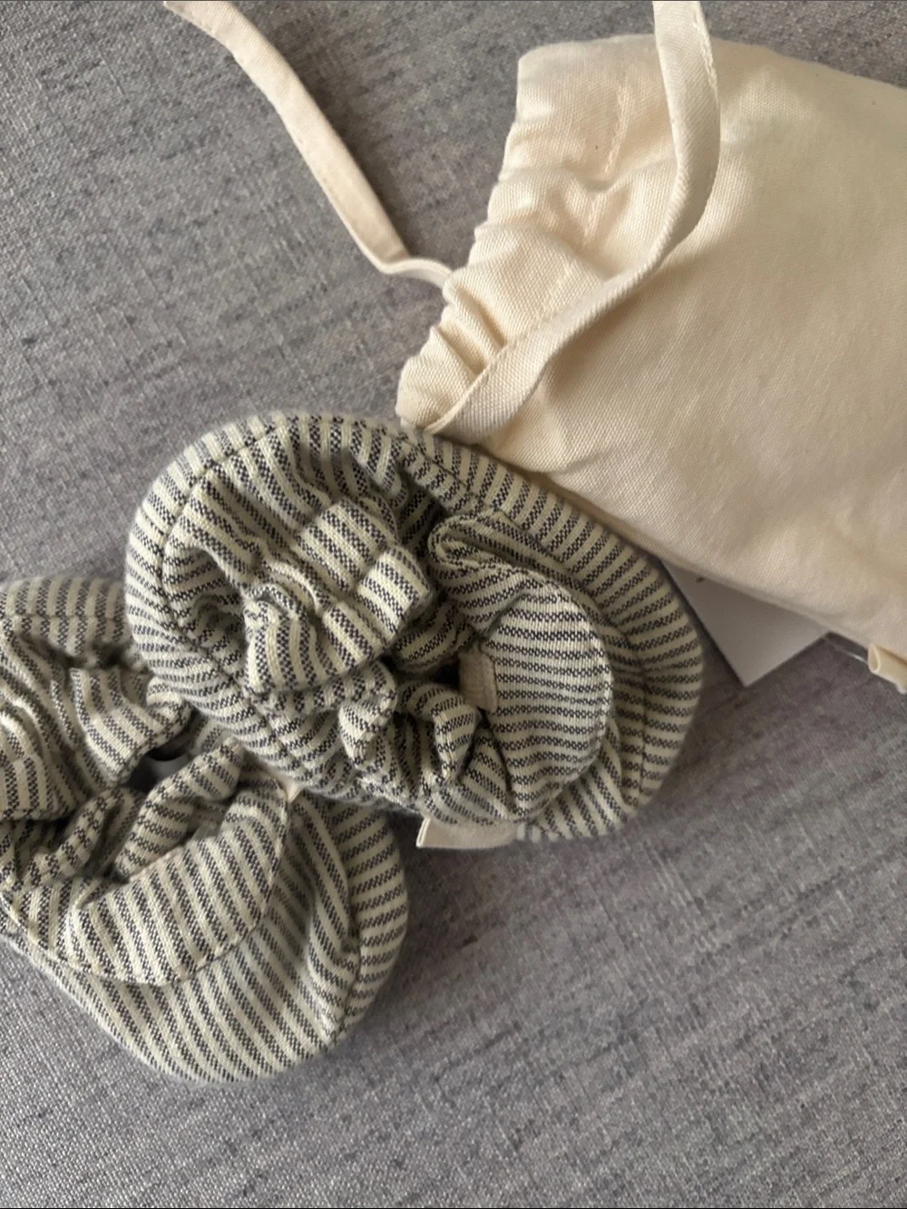 FREE Pehr baby booties  - free with purchase - add to bundle